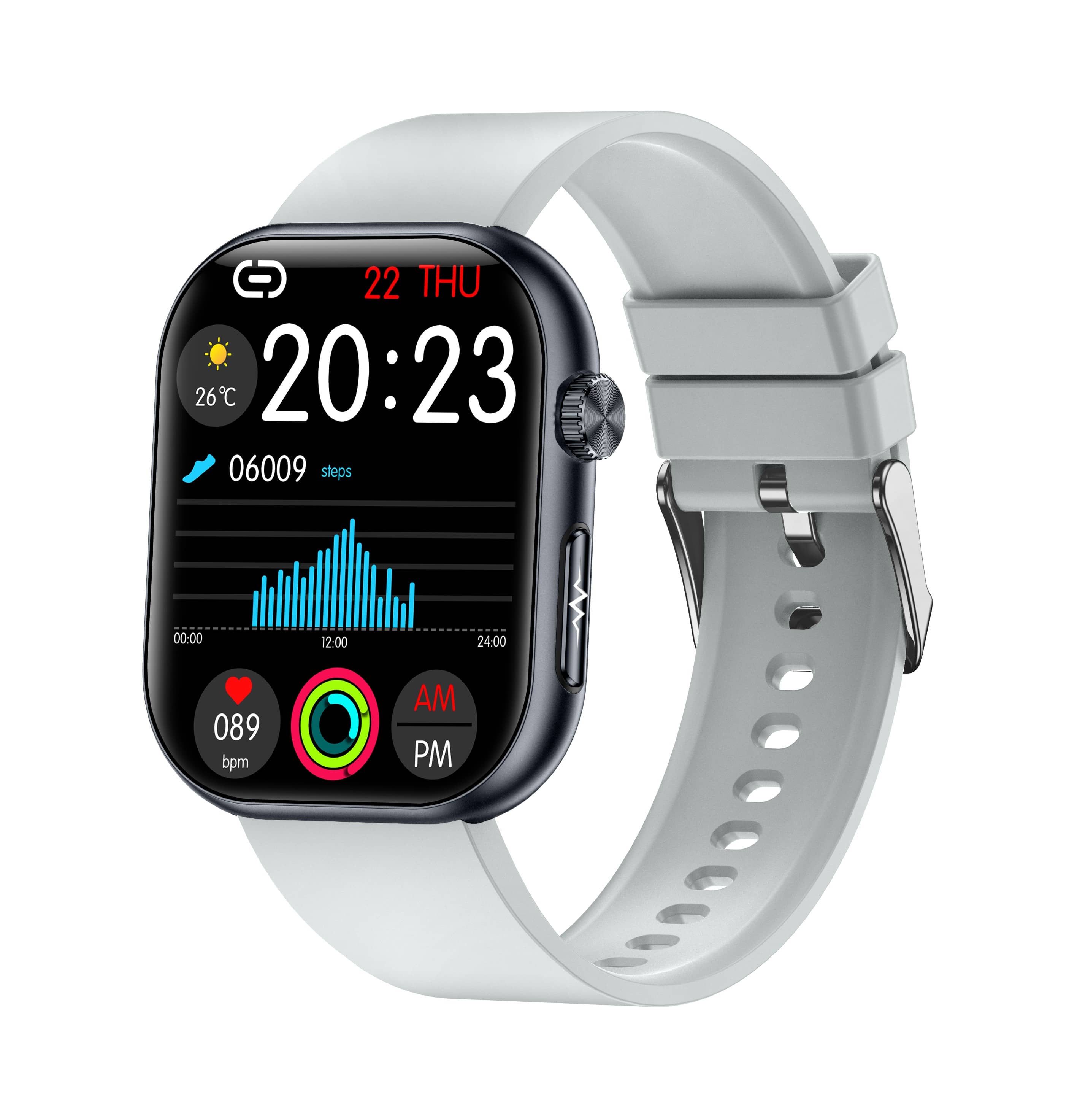 PH587 Blood Sugar Monitoring Smart Watch With Blood Pressure ECG/EKG Heart Rate Health Fitness Tracker 2025