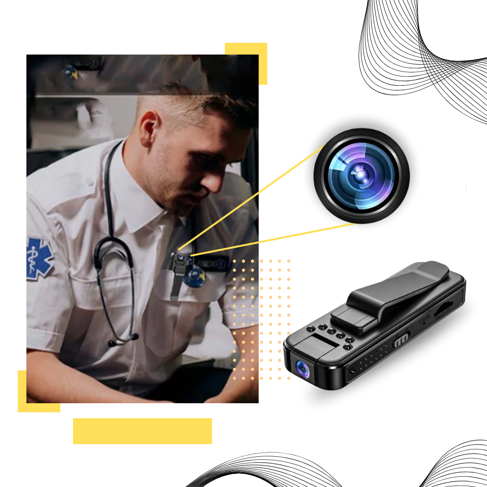 Merchpublic Tactical Body Camera