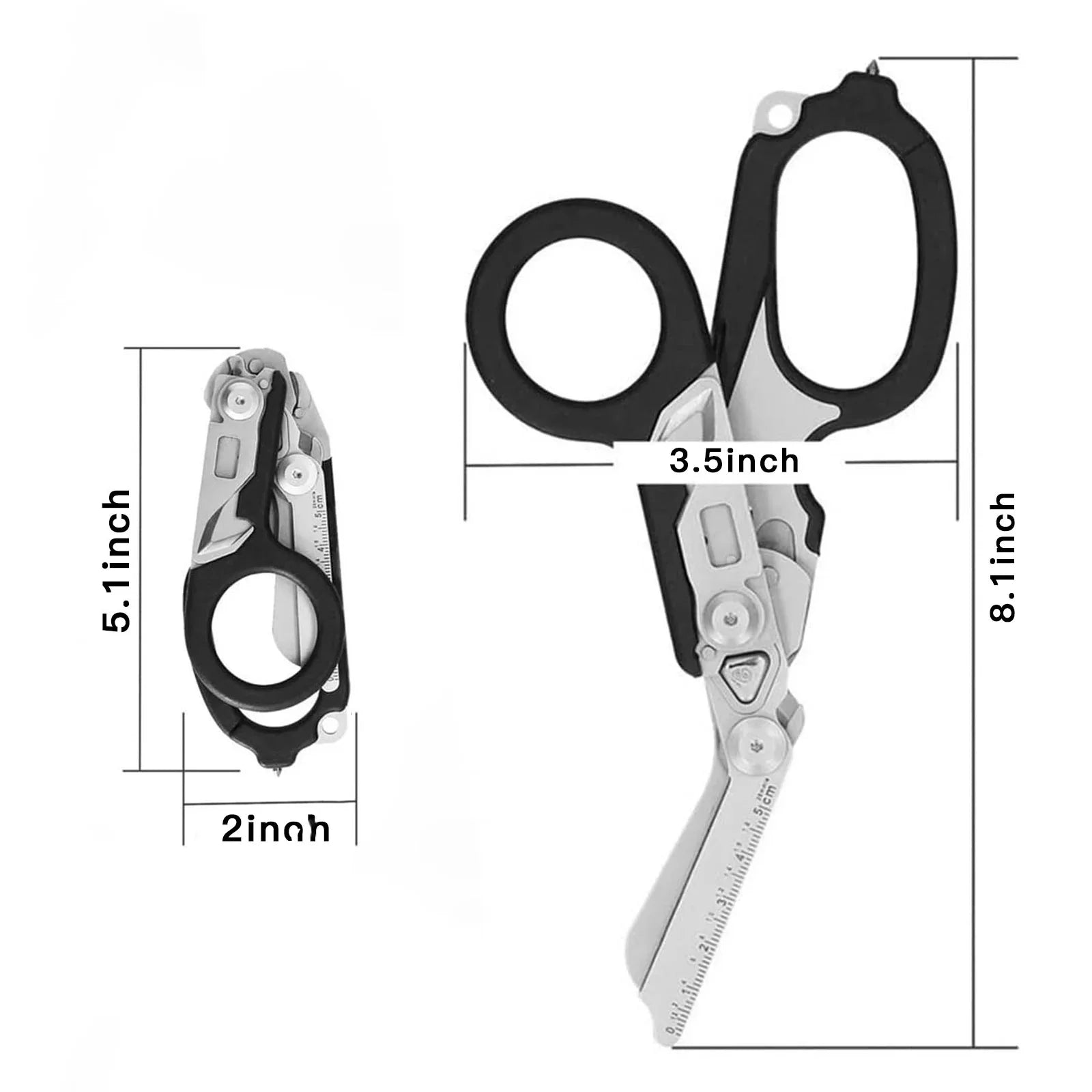 TrailBlazer Heavy-Duty EDC Emergency Tactical Shears
