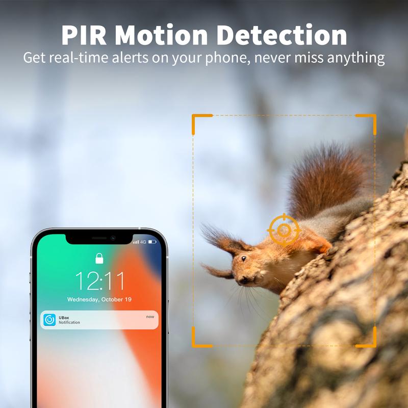 TrailBlazer 4G LTE Cellular Trail Security Camera - Solar, 360° Pan Tilt, 2K Night Vision, Motion Activated