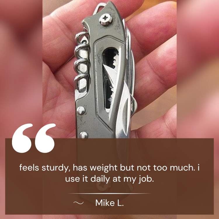 Multifunction Swiss Knife | Compact, Durable Stainless Steel Tool for Camping, Hiking & Everyday Use
