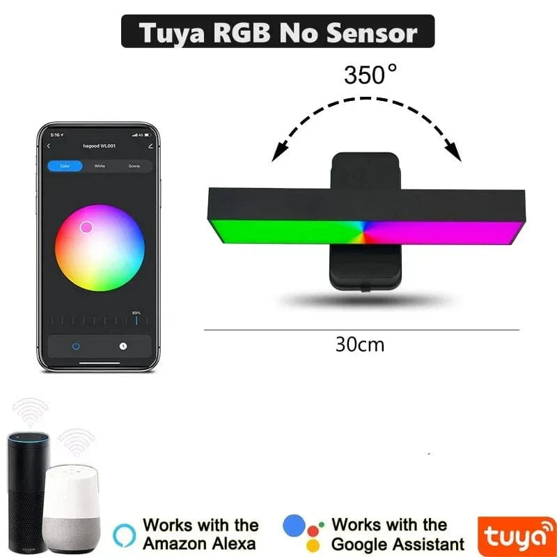 PIR Motion Sensor Outdoor Wall Light | IP65 Waterproof, Rotatable Design & Adjustable Length for Gardens and Entrances