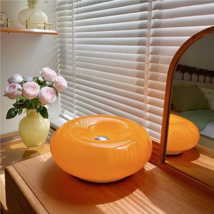 LED Donut Wall Light/Table Lamp - Modern Design for Home Decor & Ambient Lighting