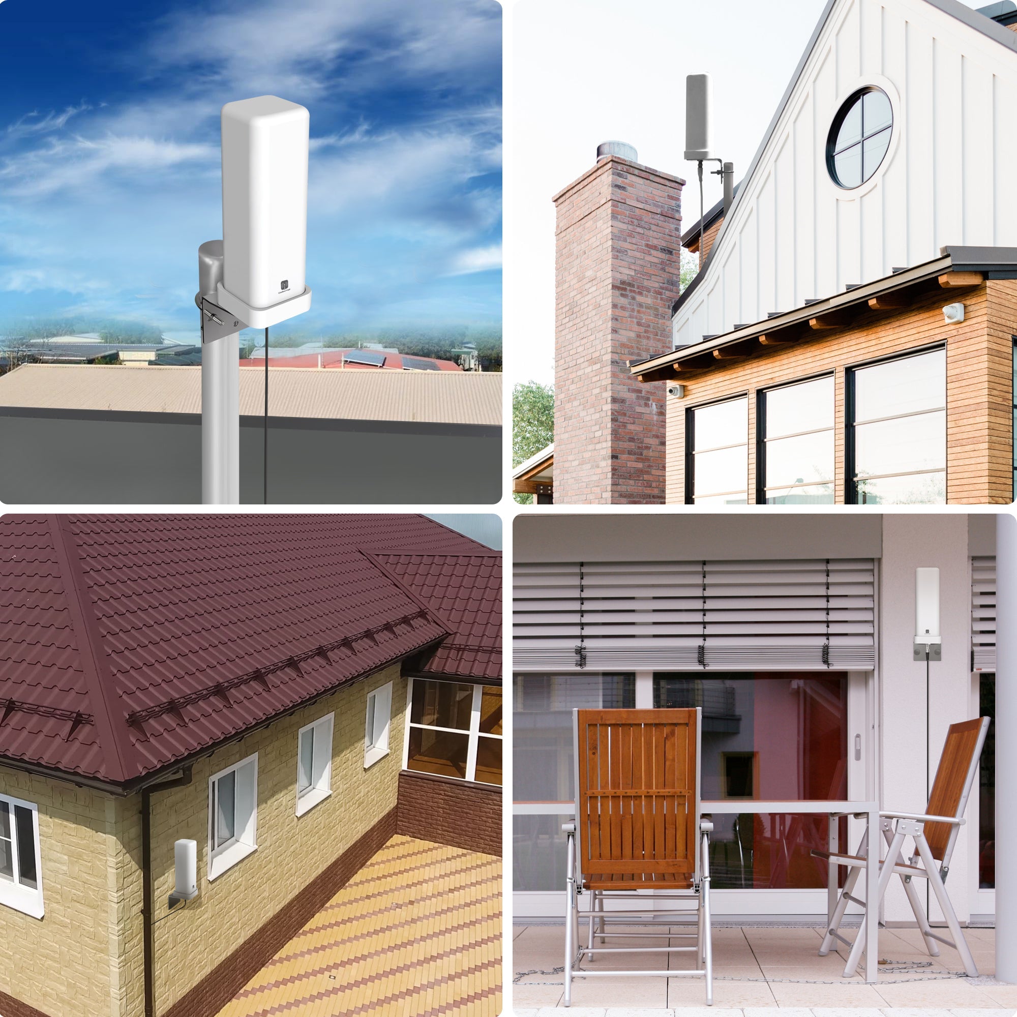 Merchpublic - 2024 Edition 360° Antenna - 460 Mile Range