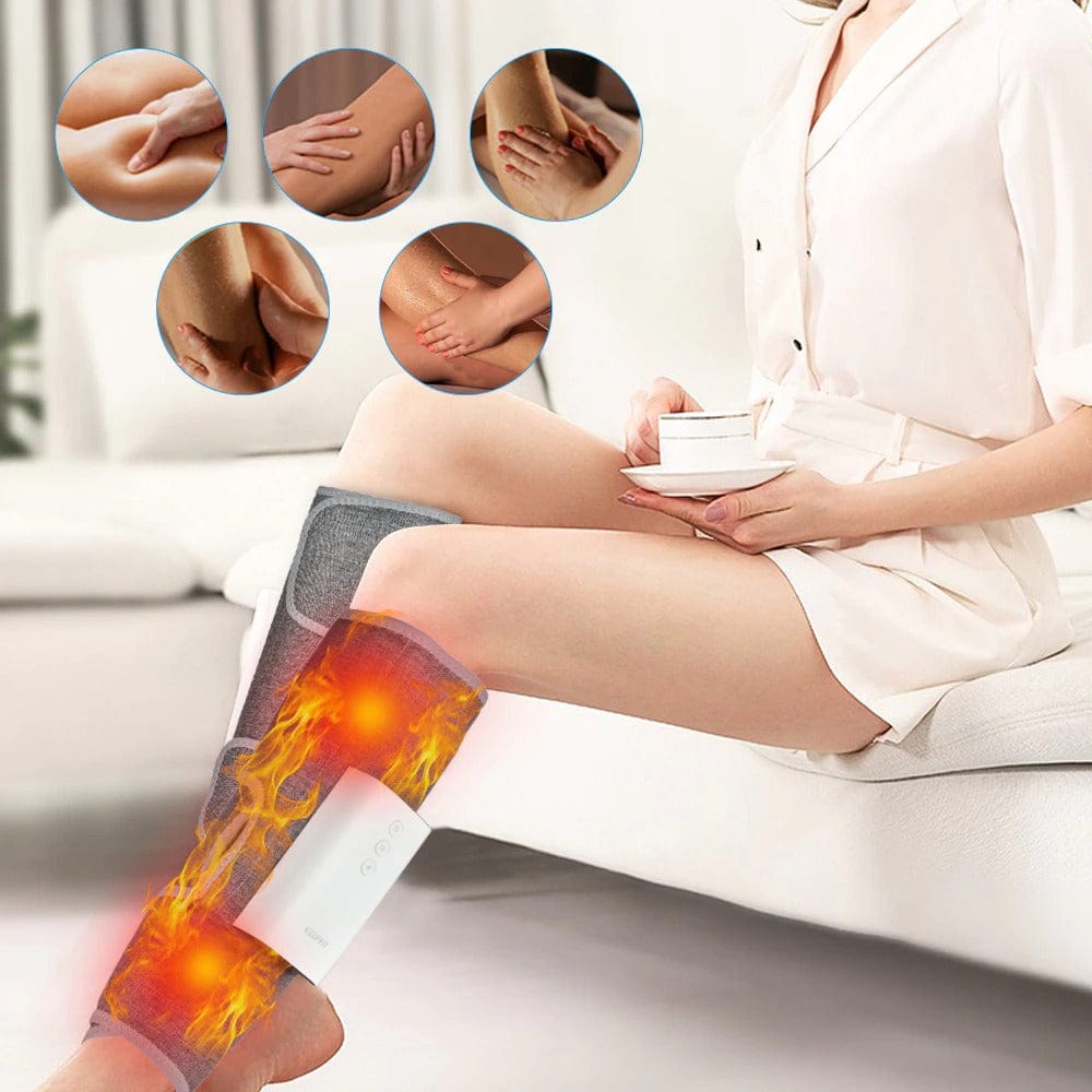 Upgraded Calf Massager - Wireless Calf Massager 5+ Hours Massage Time