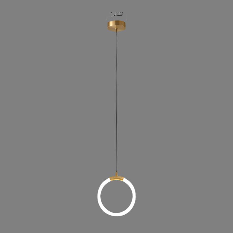 LED Pendant Light Fixture - Nordic Design with Simple Style - Ideal for Dining Room, Kitchen, and Living Room Lighting