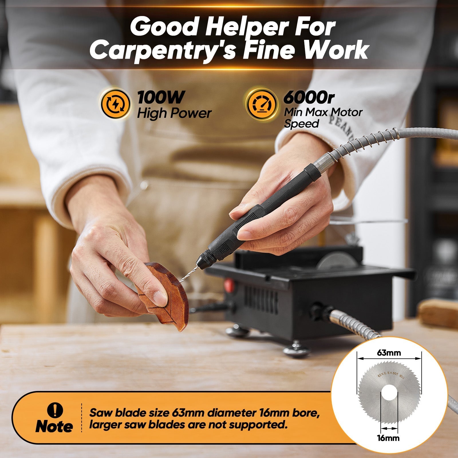 Multi-Functional Mini Table Saw | Precision Cutting and DIY Work