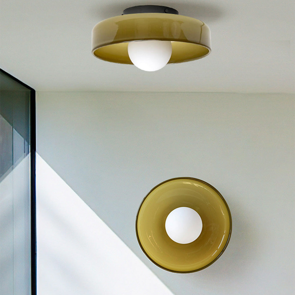 LED Round Flush Mount Ceiling Light Fixture - Modern Energy-Efficient Lighting for Contemporary Home Décor & Low Ceilings