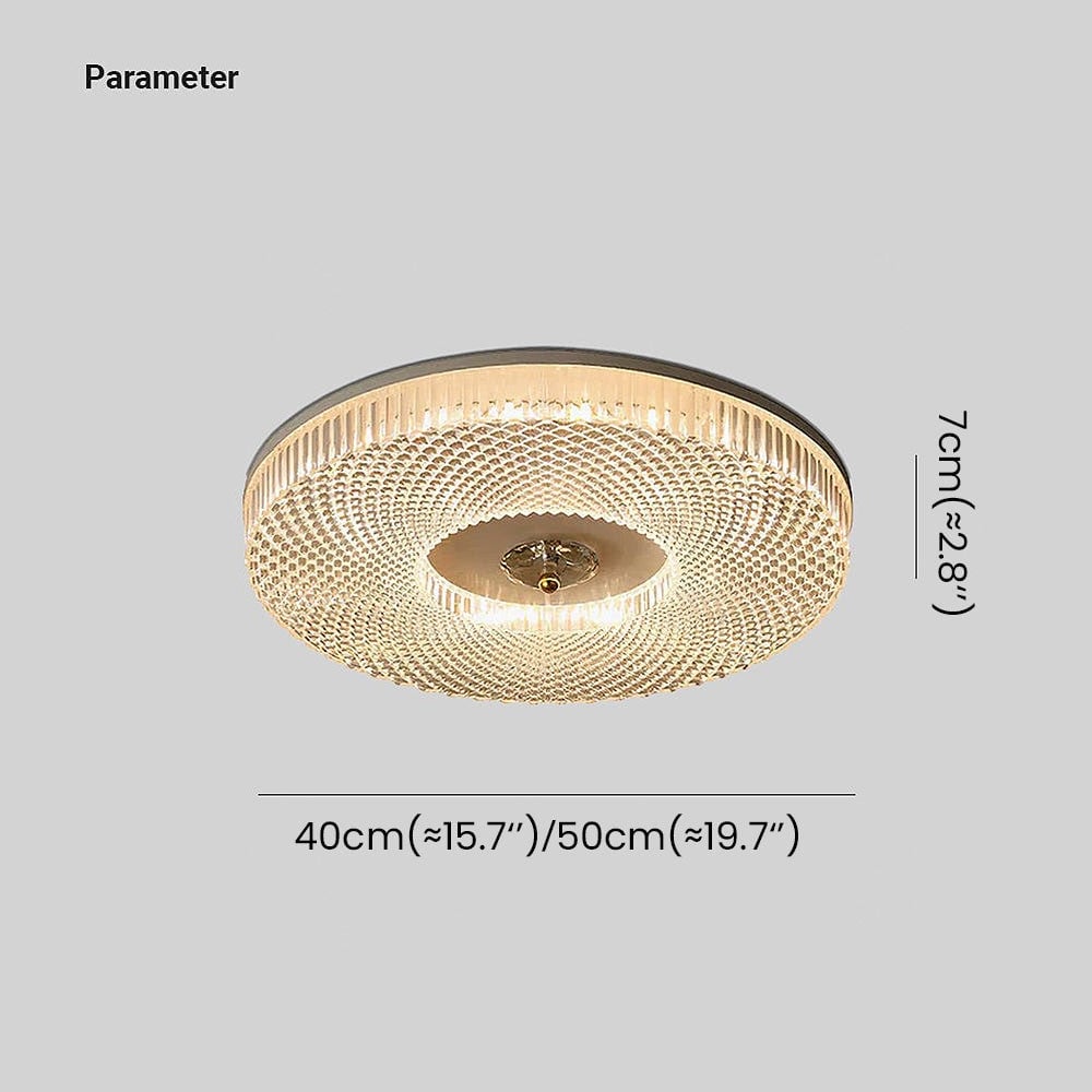 Ultra-Slim LED Ceiling Light | Energy-Efficient, Durable Metal & Acrylic Design for Living Room, Bedroom & Hallway