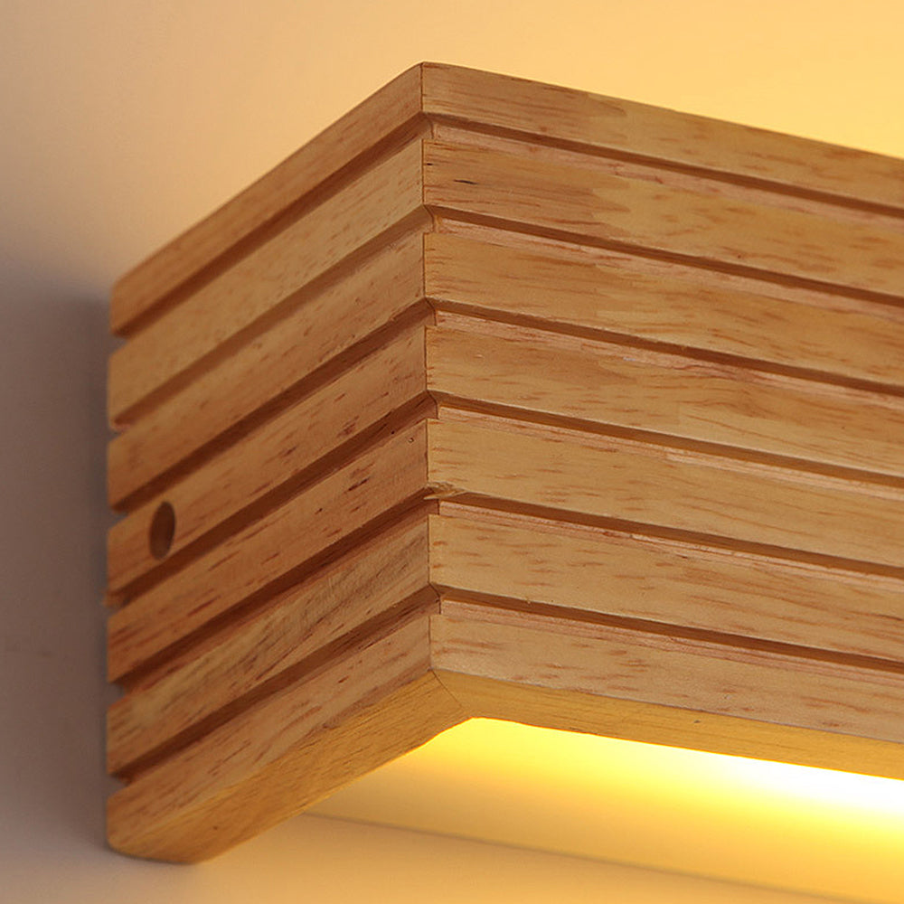 Wooden Wall Lights for Bathroom Mirrors – Stylish Functional Illumination for Home Decor & Vanity Lighting