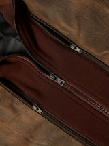 Men’s High-End Windproof Leather Jacket – Trench Style Outerwear for All Seasons