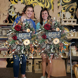 Fall Cheetah Wreath-Year Round Wreath