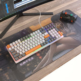 Mechanical Keyboard Gaming Russian Keyboard Retro Keycap