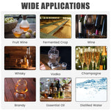5/10 Gal 2 Pots Alcohol Still Home Brewing Kit, 40L Stainless Steel Water Alcohol Distiller, Wine Making Kit for Whiskey Brandy Beer