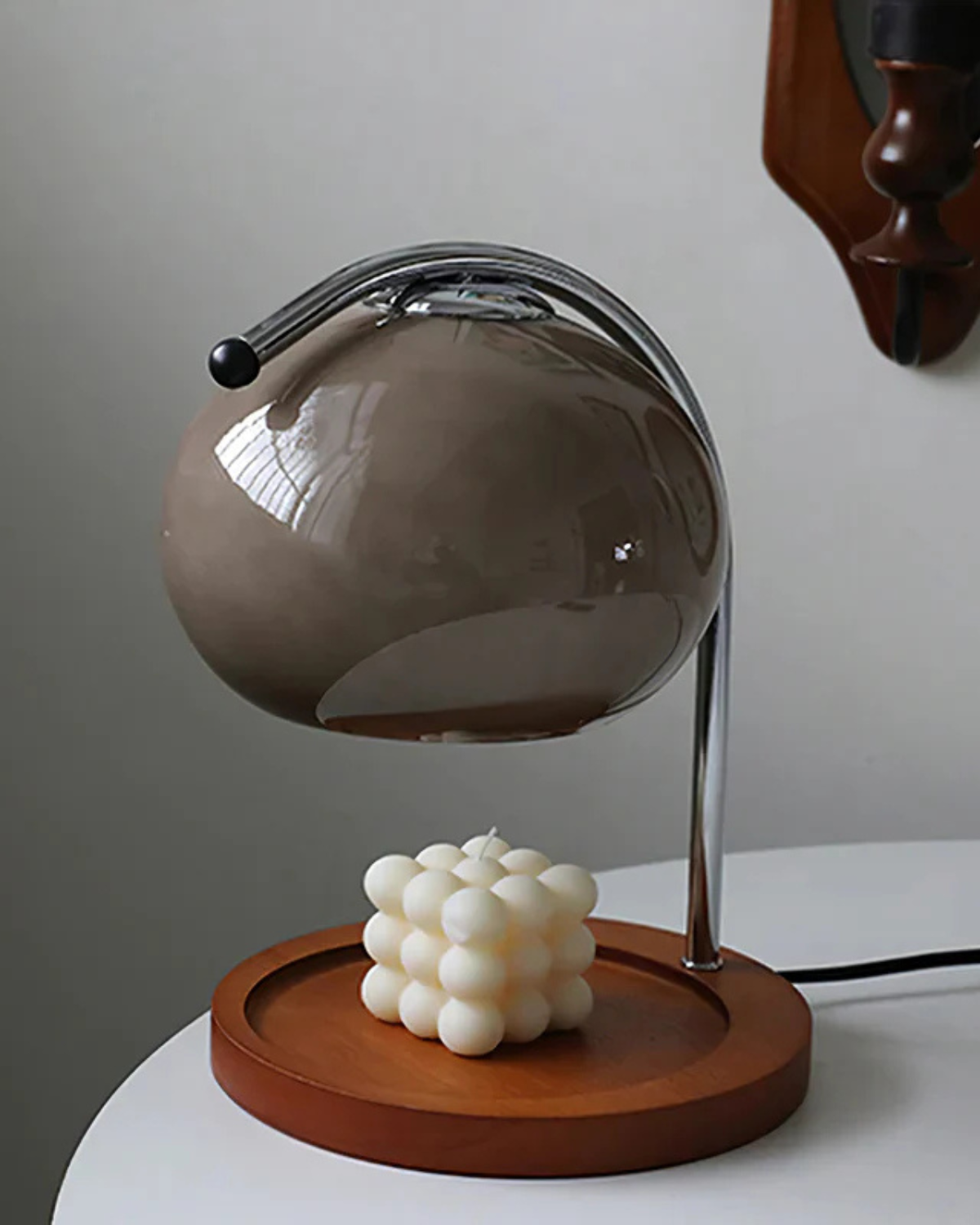 LED Flush Mount Ceiling Light - Gold Circular Fixture for Dining Room & Low Ceilings