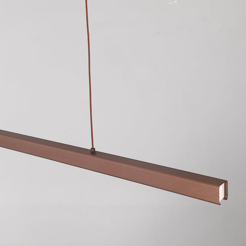LED Pendant Light Fixture - Industrial Style with Adjustable Height - Perfect for Kitchen, Dining Room, and Loft Spaces