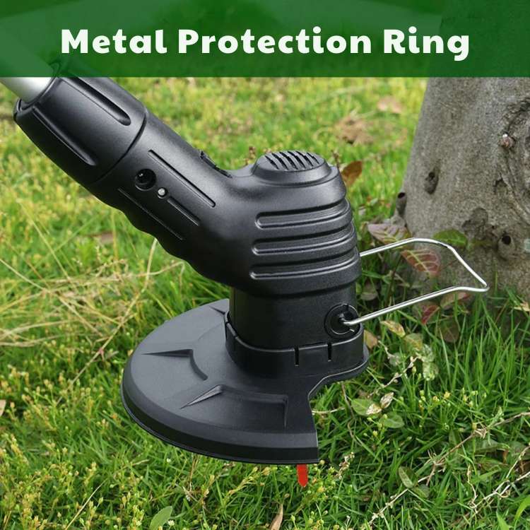 Cordless Grass Trimmer with High-Power Battery - Lightweight Lawn Edger for Easy Yard Maintenance