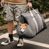Dog Car Seat Bed with Harness | Waterproof Travel Dog Car Seat Bed