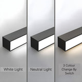 Edge Linear LED Flush Mount Ceiling Light – Stylish and Versatile Lighting Solution