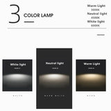 Nordic Log Round LED Semi-recessed Ceiling Lamp