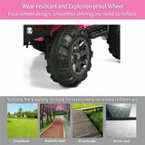 Kids Ride on Car 12V Battery Powered Electric Riding Toy Truck with Remote Control & LED Lights