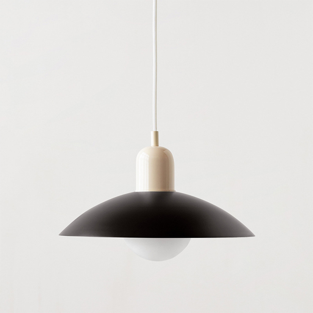 LED Bauhaus Pendant Light Fixture - Colorful Macaron Design for Kitchen, Dining Room & Modern Interiors