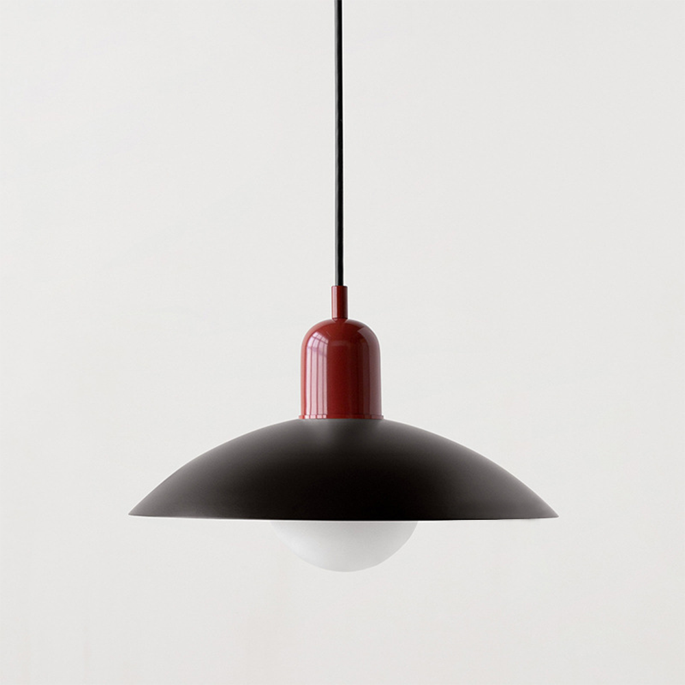 LED Bauhaus Pendant Light Fixture - Colorful Macaron Design for Kitchen, Dining Room & Modern Interiors