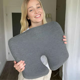 Orthopedic Comfort Cushion Set for Pain Relief & Posture Support - Seat & Back Cushions for Office Workers, Seniors & Pregnant Women