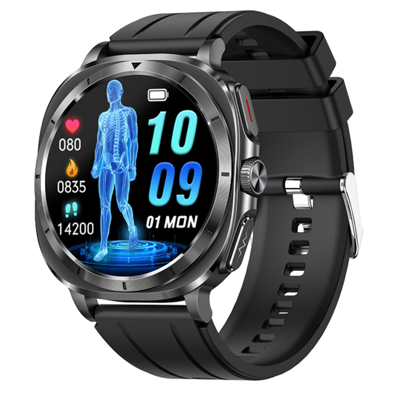PH492 One-click Blood Glucose ECG/EKG Blood Pressure Call Intelligent Sports Health Smart Watch