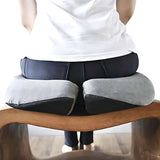 Orthopedic Comfort Cushion Set for Pain Relief & Posture Support - Seat & Back Cushions for Office Workers, Seniors & Pregnant Women