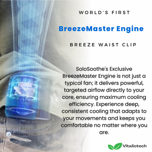 BreezeMaster Heupventilator