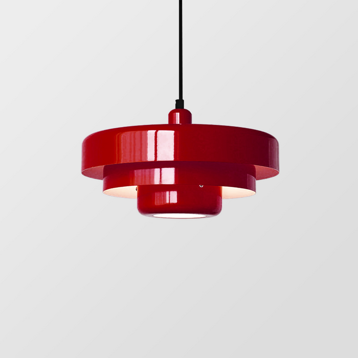 LED Italian-Style Pendant Light Fixture - Vintage Hanging Lamp for Kitchen & Dining Room Lighting