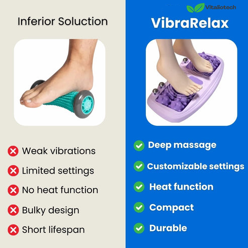 Vitaliotech VibraRelax voetmassageapparaat