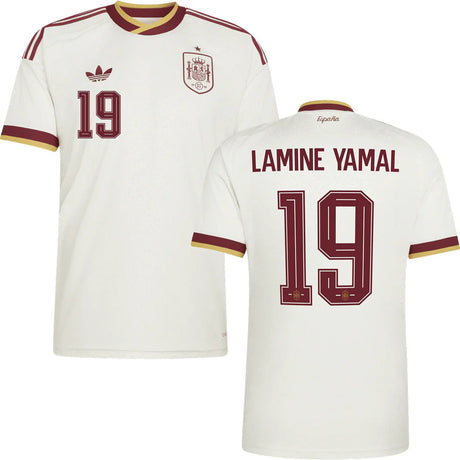 Spain Lamine Yamal #19 2026 Away Jersey