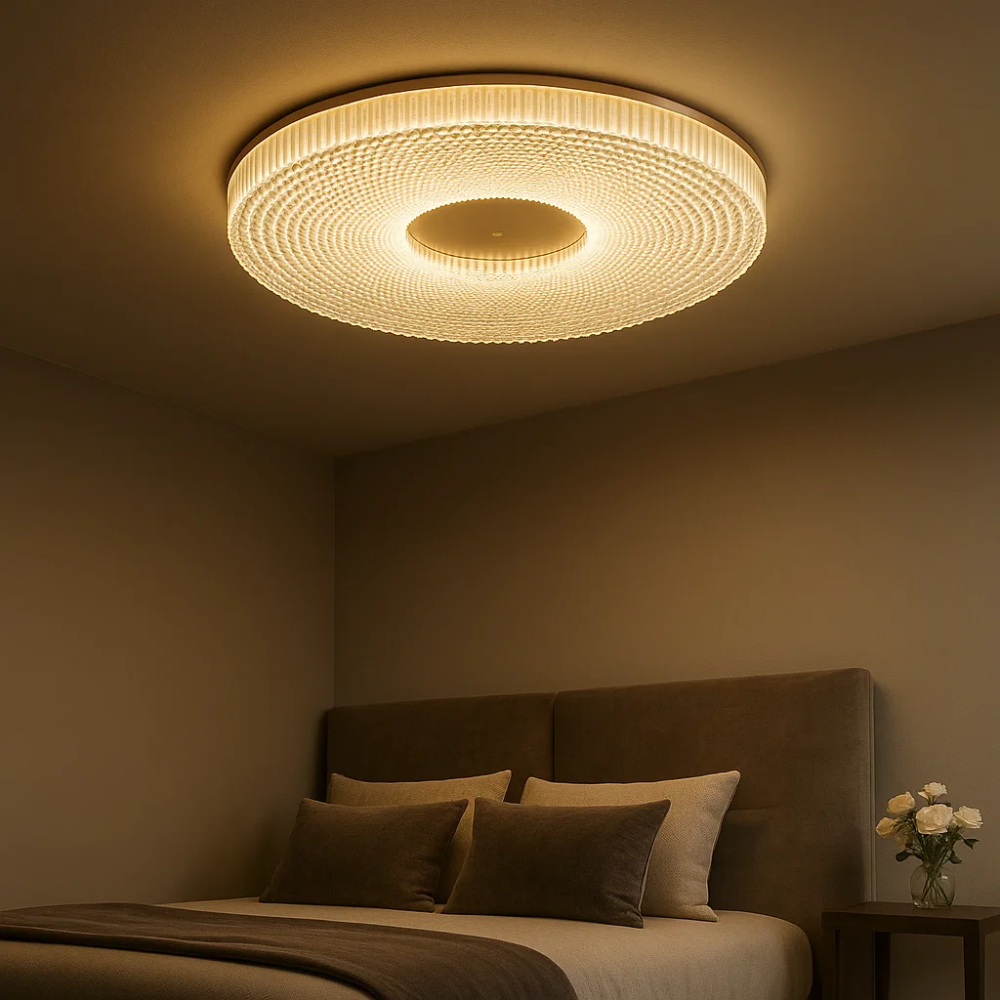 Ultra-Slim LED Ceiling Light | Energy-Efficient, Durable Metal & Acrylic Design for Living Room, Bedroom & Hallway