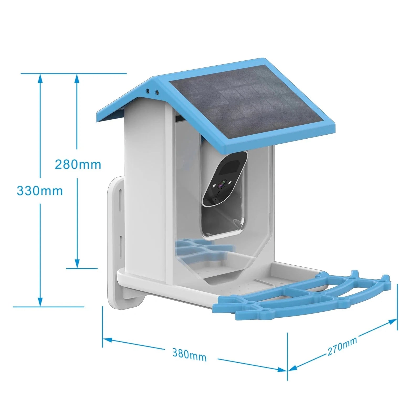 Bird Feeder Camera - #2024 Upgraded Smart Bird Feeder (10+ Years Life)