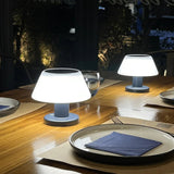 Solar Table Lamp | Outdoor Waterproof LED Light | Portable Solar-Powered Lighting for Patios, Gardens & Camping