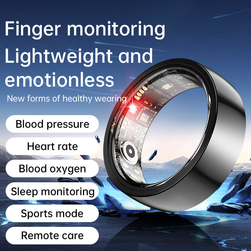 KR001 Health Smart Ring 5-day Battery Life Sports Heart Rate Blood Oxygen Blood Pressure Sleep Health Tracker