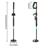 Underground Metal Detector Waterproof Portable Adjustable Length  Metal Detector Gold Hunter