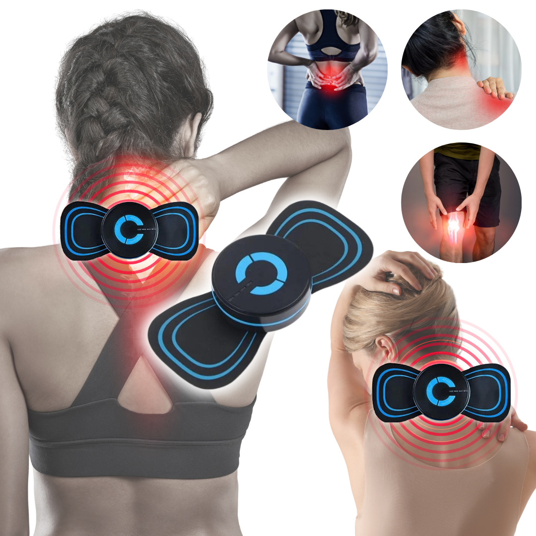 Deep Tissue Pulse Pro Massager with Heat Therapy for Muscle Relief and Relaxation at Home or Office
