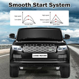 2-Seater Land Rover Licensed Kids Ride On Car 24V Battery Powered Electric Riding Toy Truck with 4WD Remote