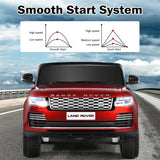 2-Seater Land Rover Licensed Kids Ride On Car 24V Battery Powered Electric Riding Toy Truck with 4WD Remote