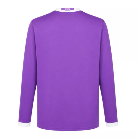 2016 Real Madrid Long Sleeve Away Retro Jersey
