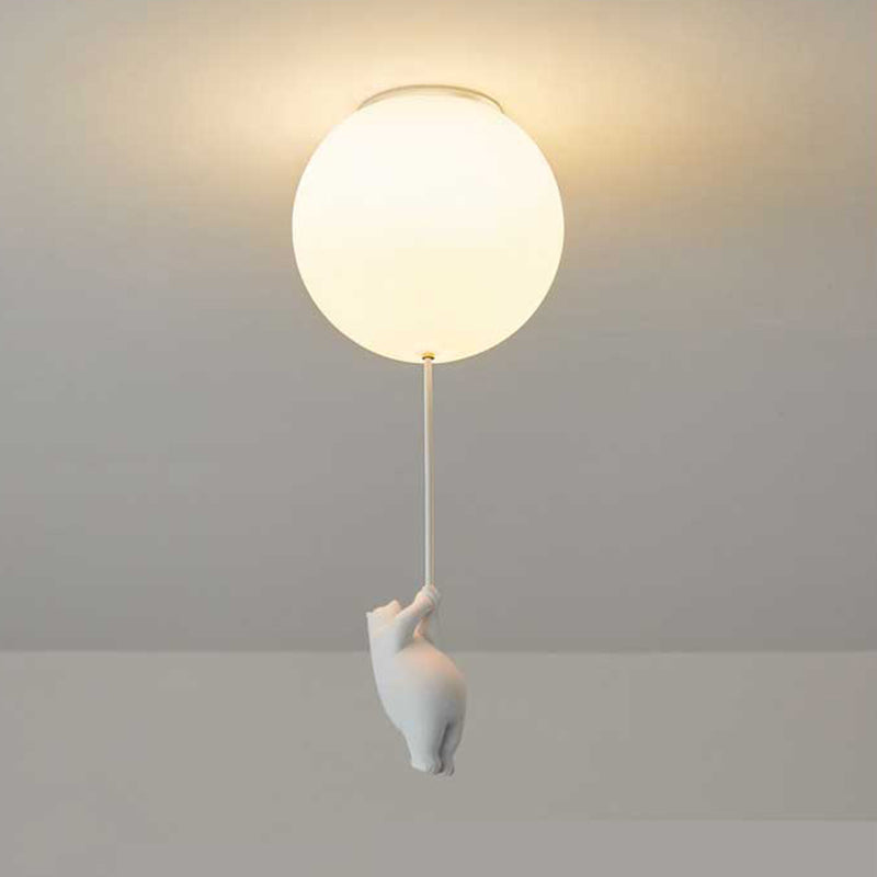 SkyDream - Pendant Lamp for Children with Bear and Balloon