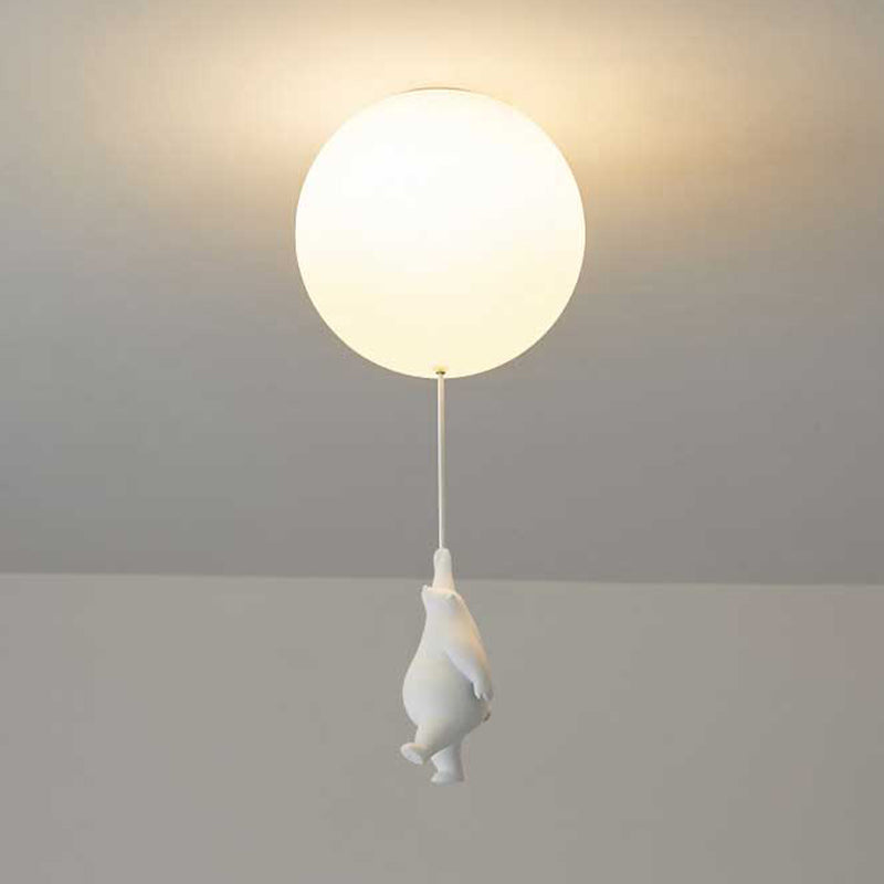 SkyDream - Pendant Lamp for Children with Bear and Balloon