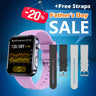 Best Father's Day Gift-FitVII® PulseMax Fall Detection Watch With Blood Glucose+Blood Presssure Monitoring+Calls