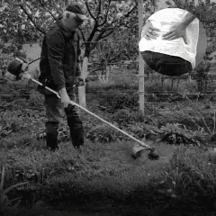 Cordless Grass Trimmer with Adjustable Cutting Width for Lawn Care & Garden Maintenance