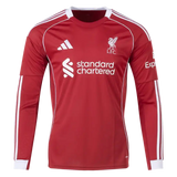 2026 Liverpool Home Long Sleeve Jersey