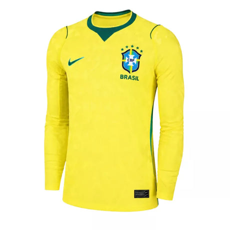 2026 Brazil Home Long Sleeve Jersey