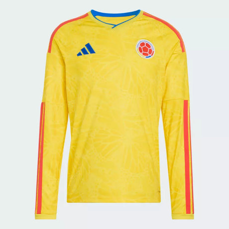 2026 Colombia Long Sleeve Home Jersey